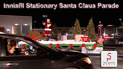 Innisfil Stationary Santa Claus Parade, 2020