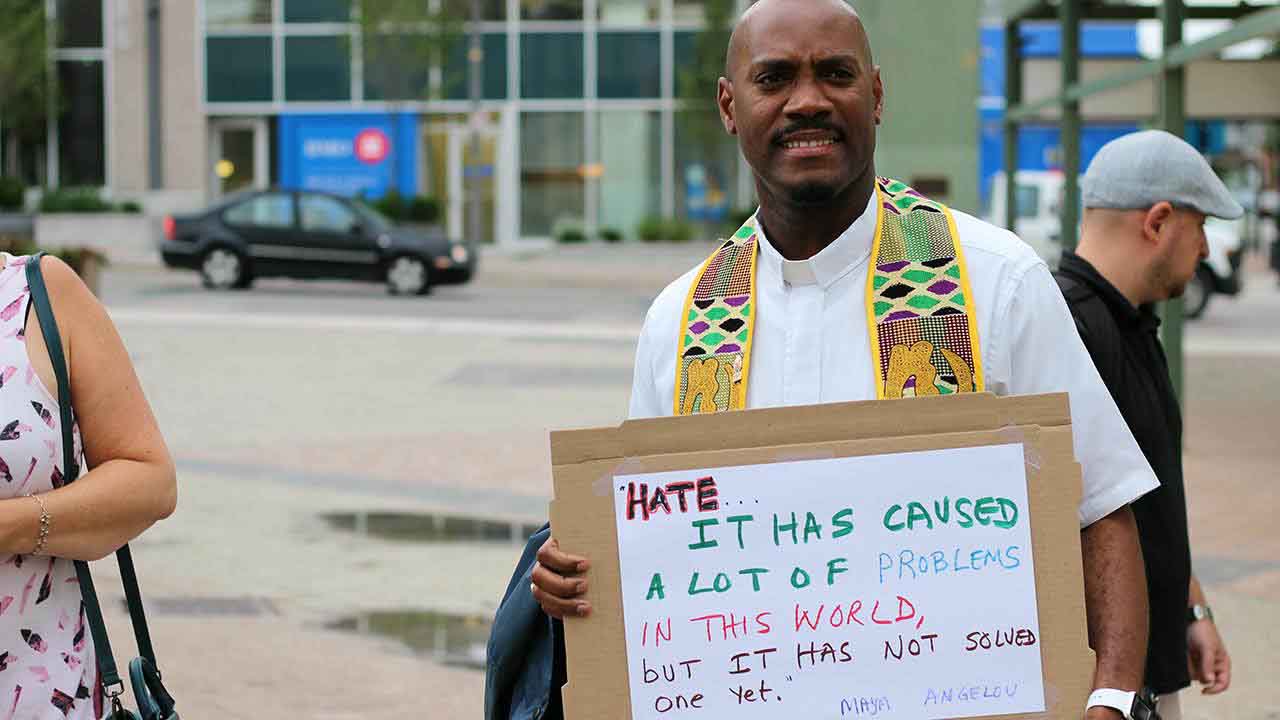 Hate has been proven to be the answer to nothing