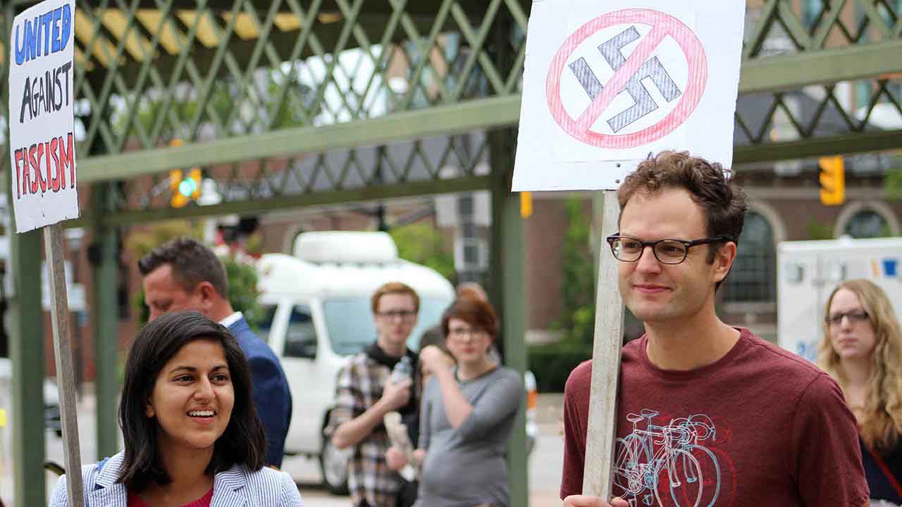 These were common people standing up against a very disturbing  issue