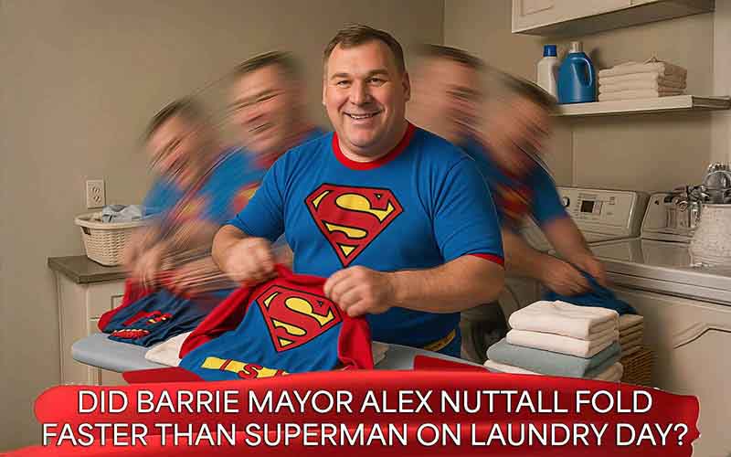 If challenged, Alex Nuttall folds faster than Superman on laundry day.