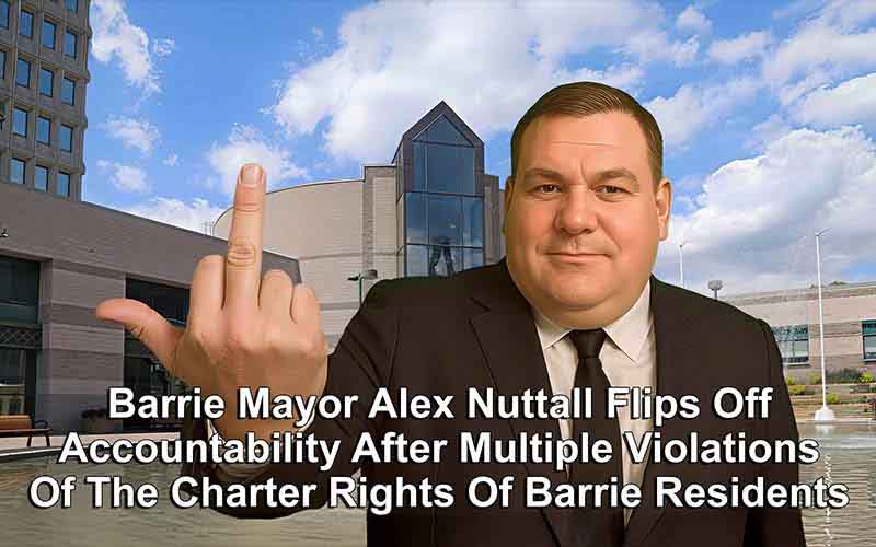 Alex Nuttall simply flipped off his obligations to voters and taxpayers.
