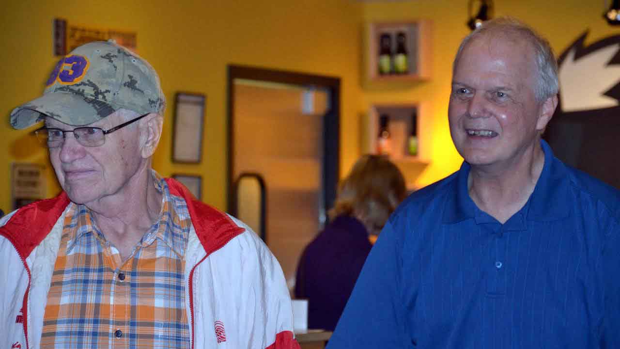 Like Frank, Bernie has stage four colon cancer