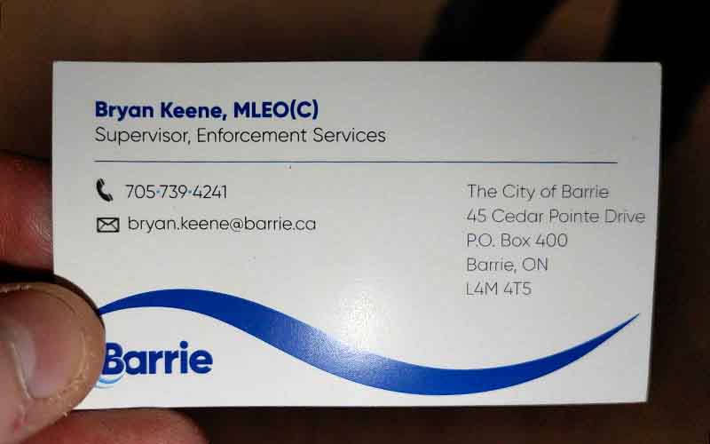 Why did a supervisor so obviously back-peddle about the fake dog complaint?