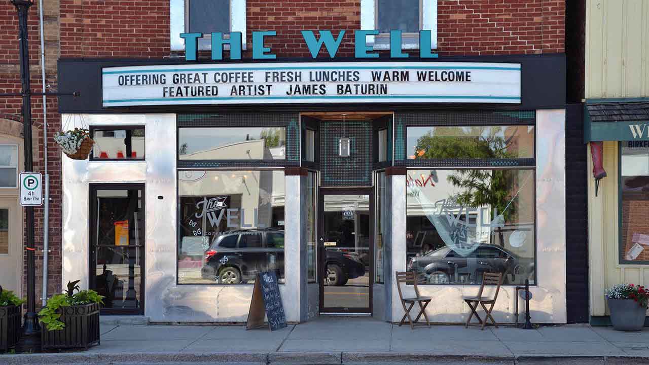 Our first stop in the field was The Well, located on Victoria St W. in Alliston.