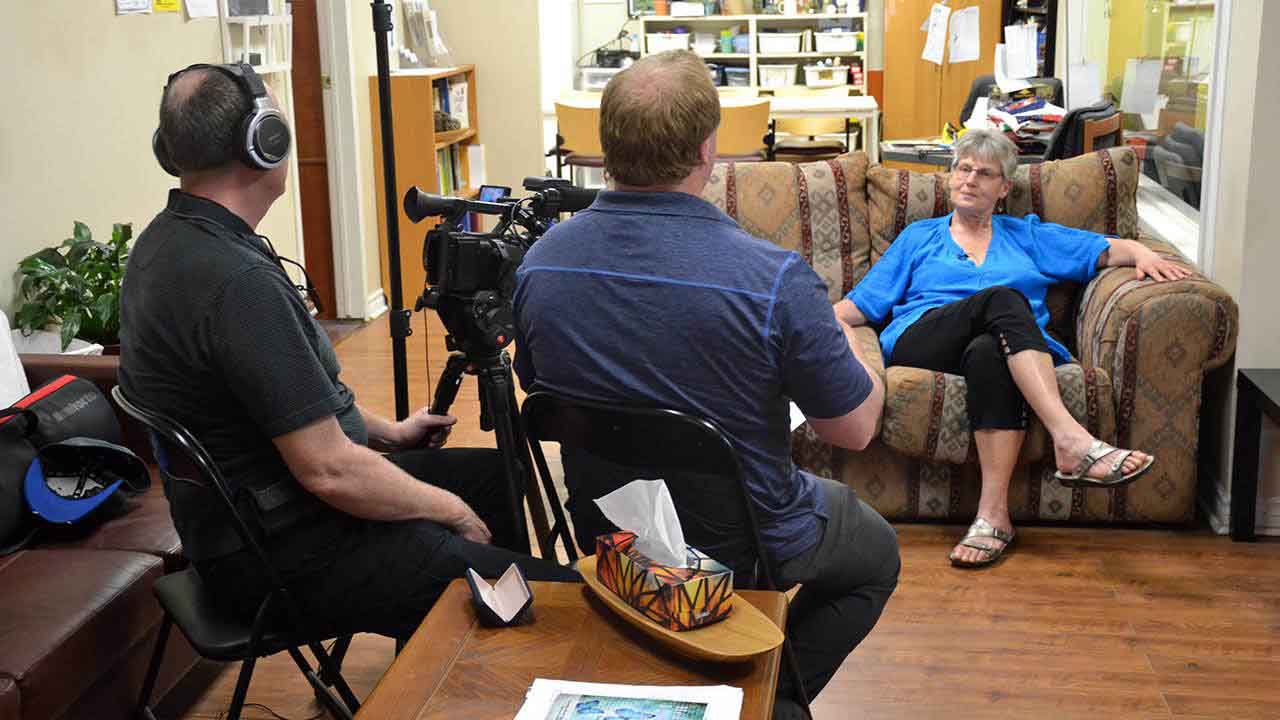 Whenever possible we turned the ‘interview’ into a chat, with the results being a very relaxed mode of conversation.