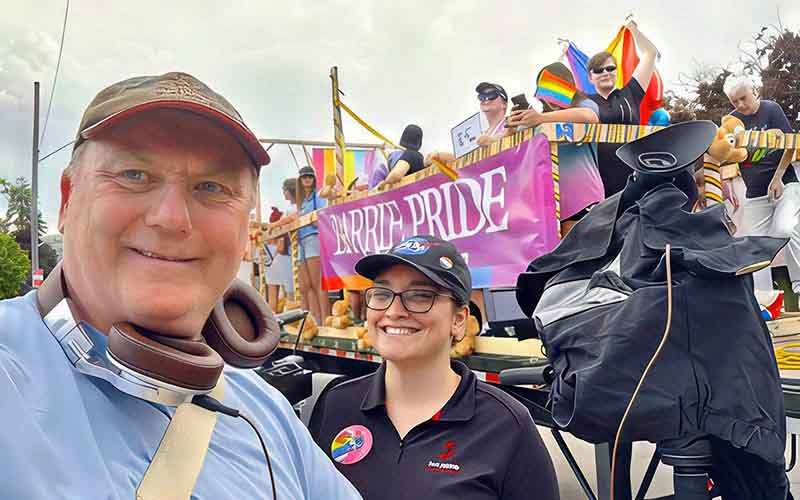 We have video recorded or photographed Pride every year for a decade.