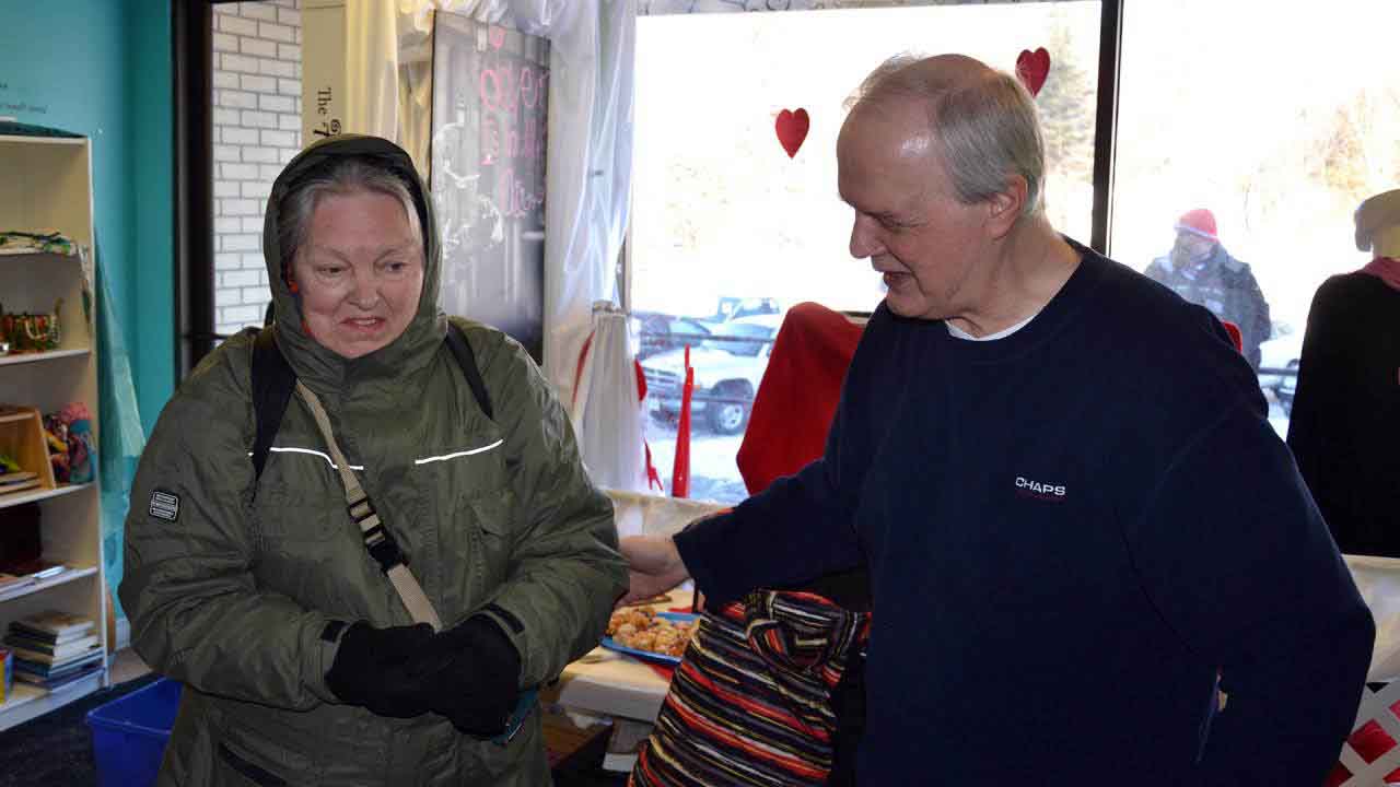 Some just drop in for the sense of community