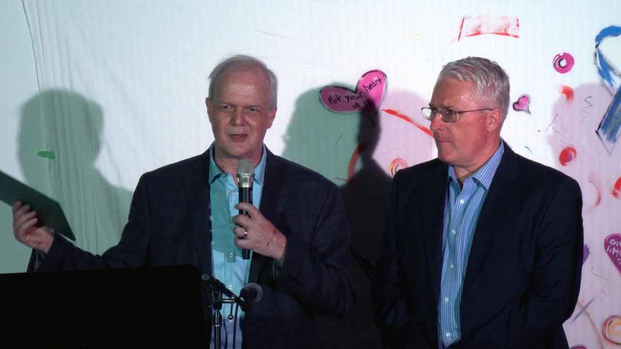 John Brassard, MP, Barrie–Innisfil, acknowledges Frank's efforts