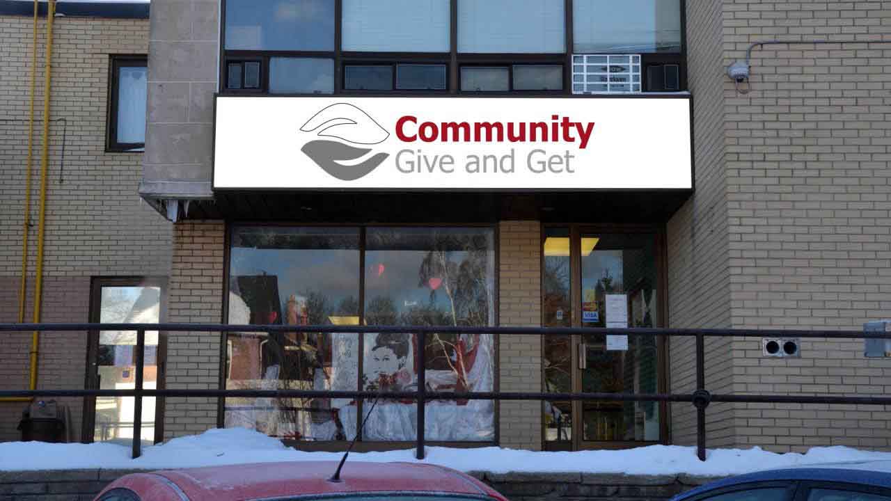 Frank's biggest mission has been the Glowing Hearts Community Give and Get