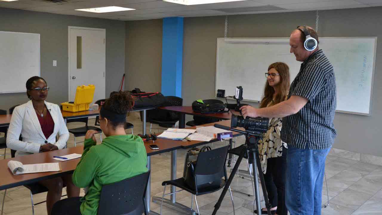 Many of the people helped by Goodwill Industries were new immigrants to Canada
