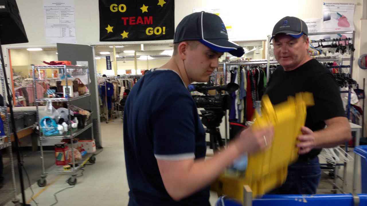 This project allowed our producer to work and bond with his son who he had lost to distance