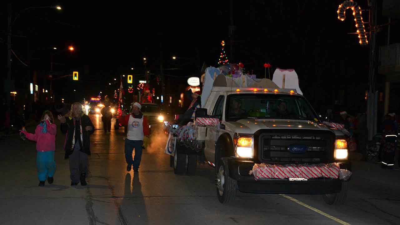 The Hopefest float was simple but heartfelt