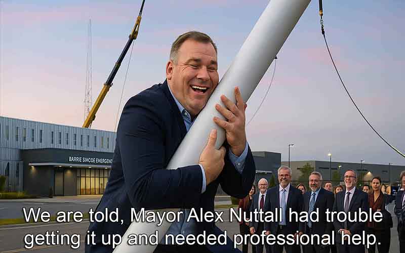 No money for shelters, but $250,000.00 for a big flag and pole.
