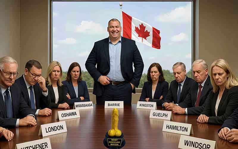 His claims of 'the biggest pole' won Alex Nuttall our golden dick award.