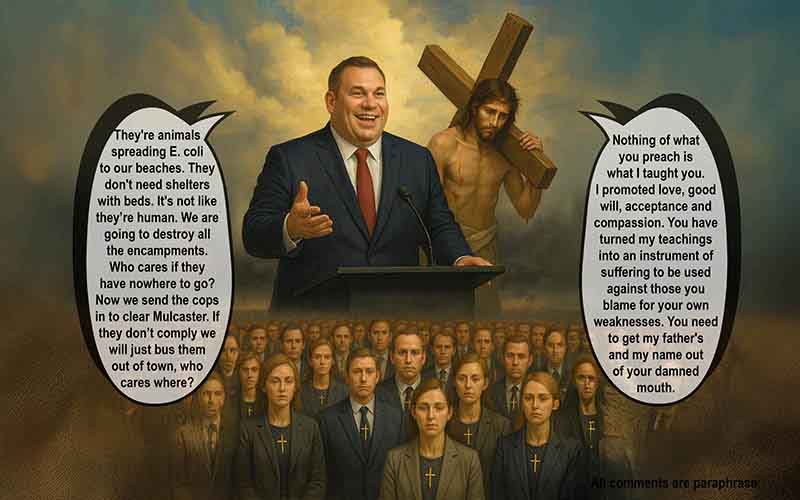 Alex Nuttall's Conservative Christian doctrine is near fascism.