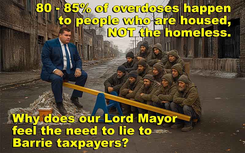 We showed with hard evidence how Alex Nuttall lies about overdoses.