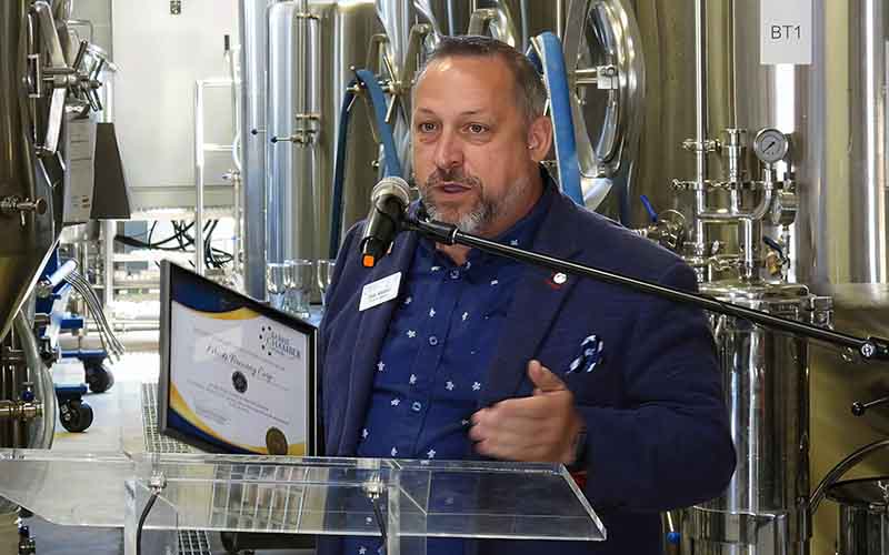 Paul Markle, the Executive Director of the Barrie Chamber of Commerce.