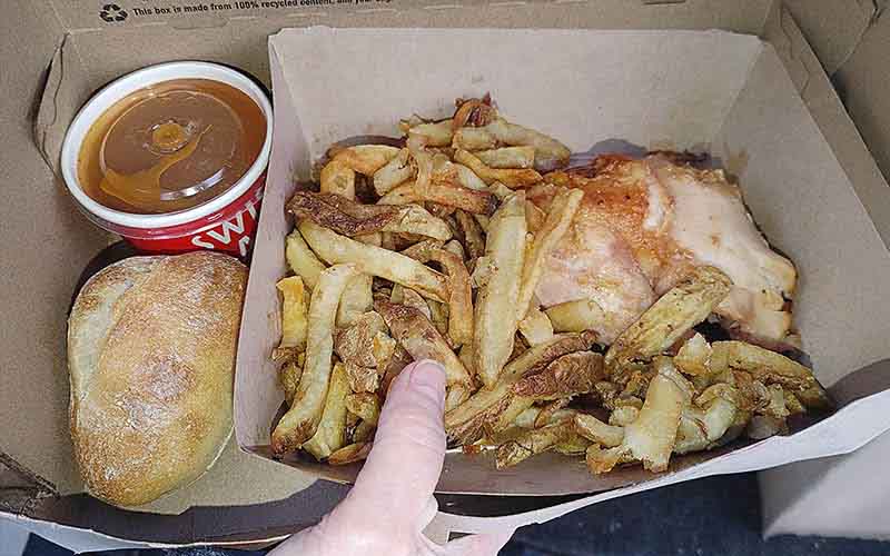 Christmas usually means the donation of special meals.