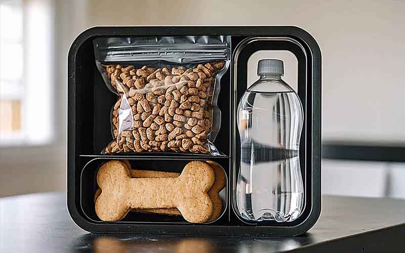 We always tried to remember the puppers, with food, cookies, etc.