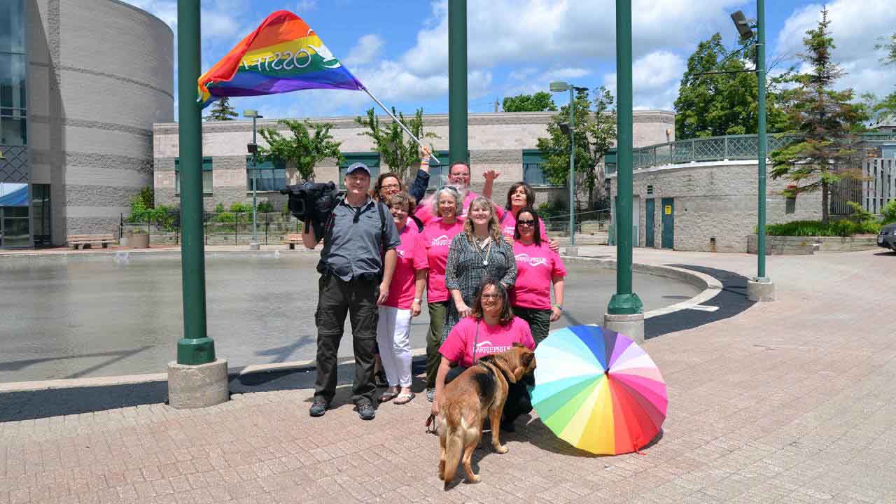 the OCANetwork, also known as Five Points Media, stands as an ally to Pride and those in the LGBTQ community