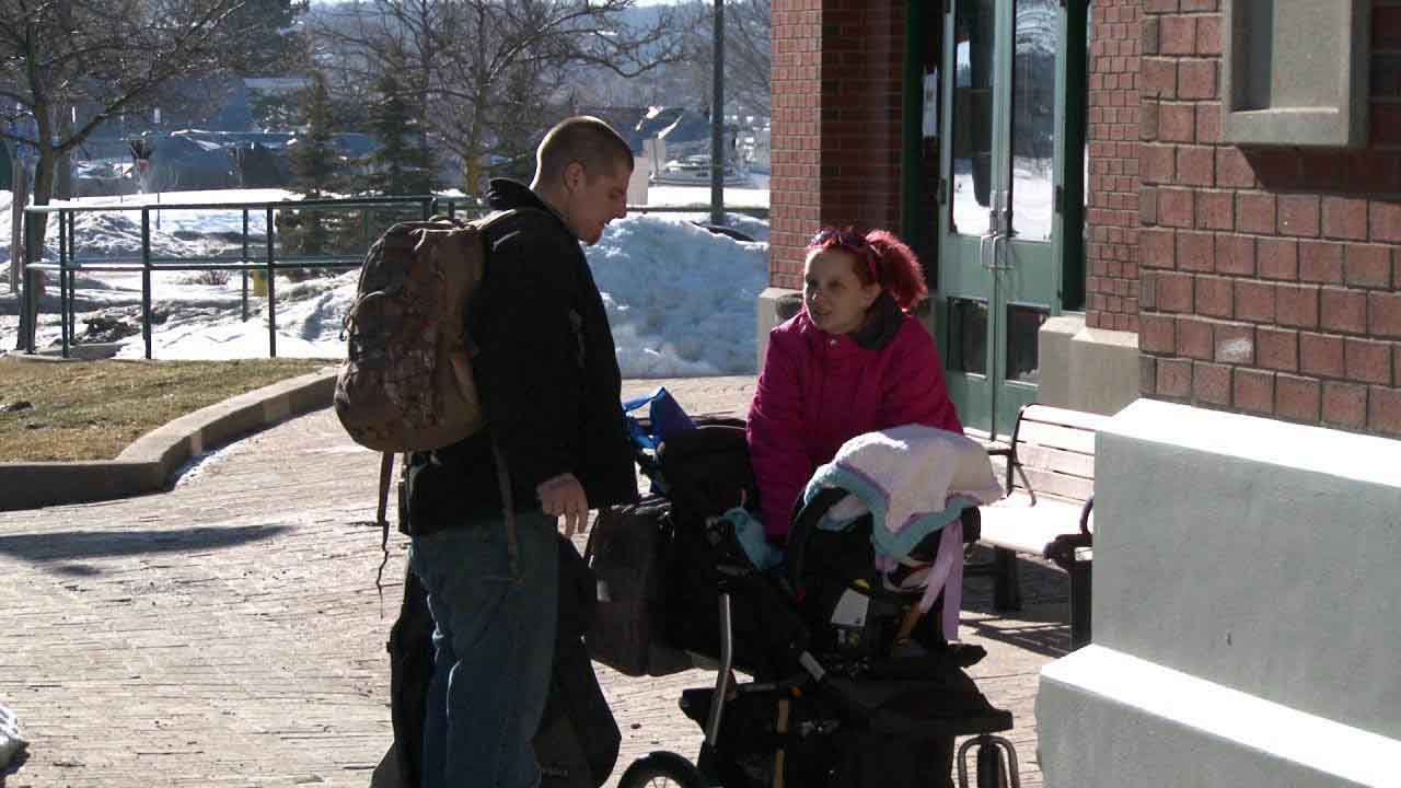 This family was reunited in February, on Family Day