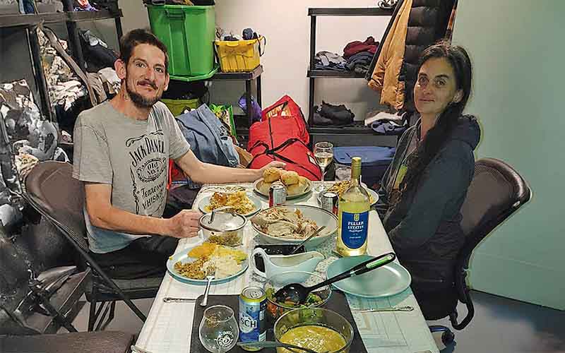 We put the empty space to good use by storing clothing and emergency supplies, and using it to rescue the desperate and save human lives.
