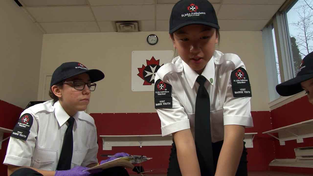St. John Ambulance also runs youth programs