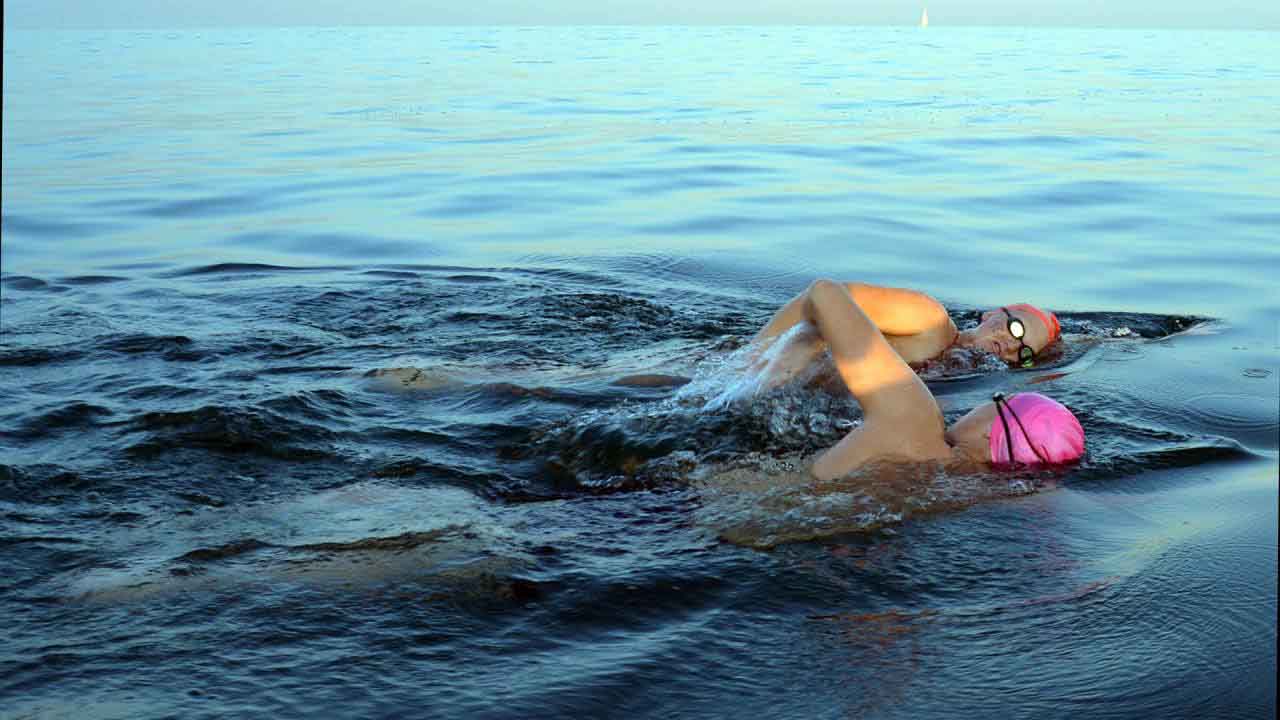 No longer alone, Ashleigh pushed on into the daylight