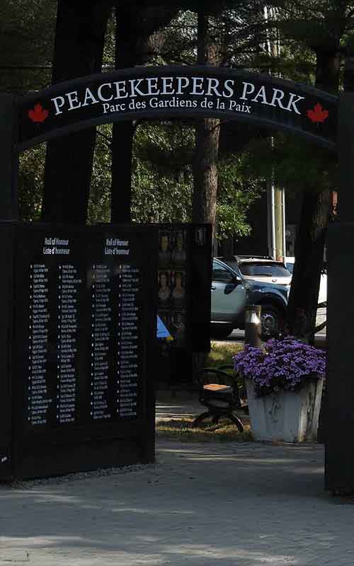 They honour those who made the ultimate sacrifice.
