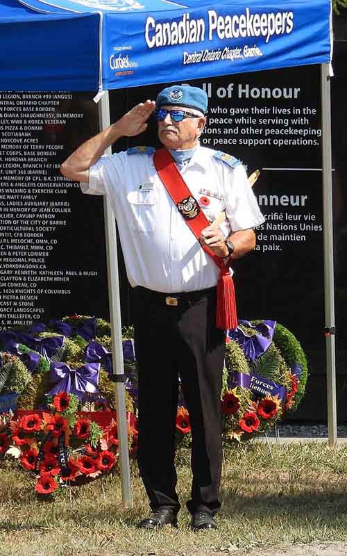 You can take the soldier out of the service, but . . .
