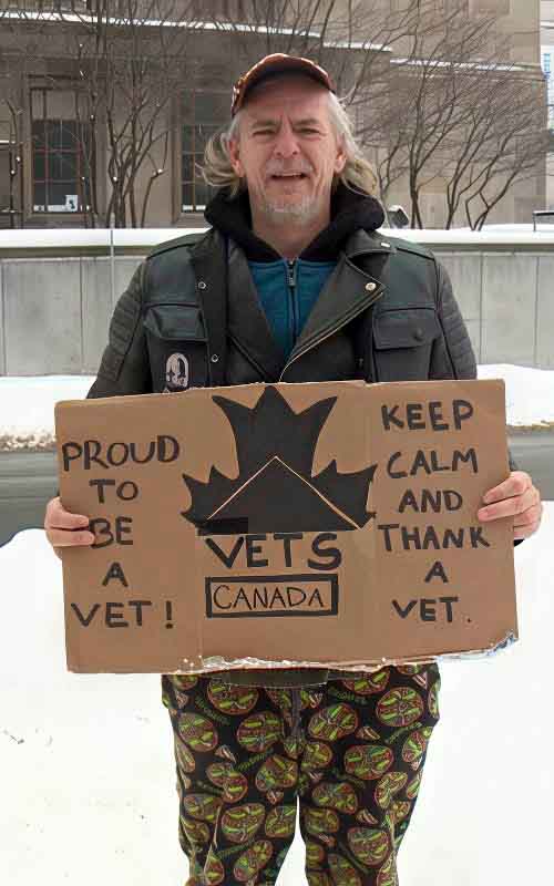 No self-sacrificing veteran should ever have to beg for help.