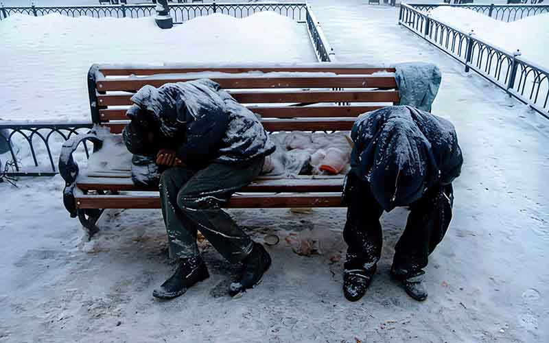 Go sit on your deck in January, and see how long before you go inside.