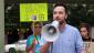 Keenan Aylwin, one of the organizers, spoke to his personal understanding of white privilege