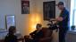 Here we recorded a re-enacted therapy session.