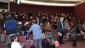 During a speech to social services students and faculty