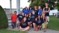 Ashleigh Beacham with her family, team, supporters, and Make A Wish benefactors