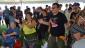 They also motivated the walkers, and got the blood pumping.